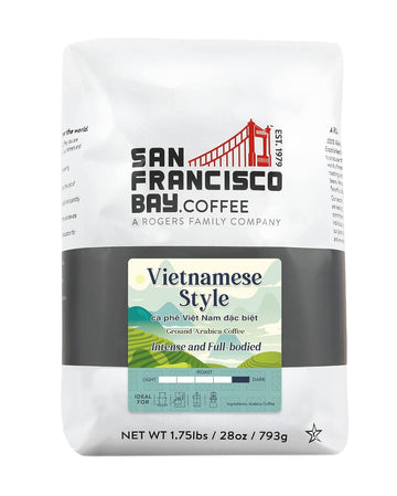 San Francisco Bay Ground Coffee - Vietnamese Style (28oz Bag), Dark Roast