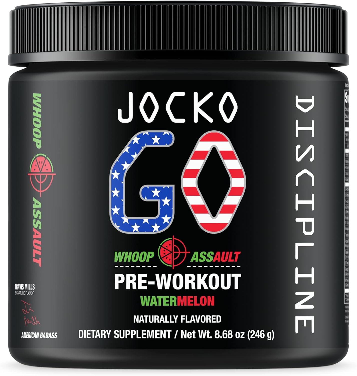 Origin Jocko Fuel Pre Workout Powder with L-Citrulline, Nootropic & Ca