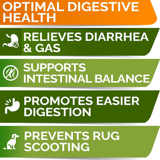 Vet Strength Probiotics + Probiotics Treats Bundle - Upset Stomach + Allergy - 1 Billion Cfu + Digestive Enzymes + Prebiotics - Digestion + Immunity - 400Ct - Bacon + ?hicken Flavor - Made In Usa