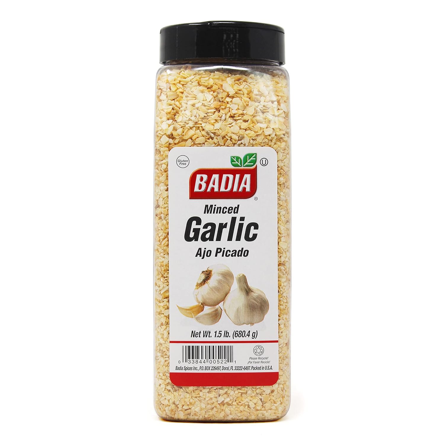 Badia Garlic Minced, 1.5 Pound (PP-GRCE11861)