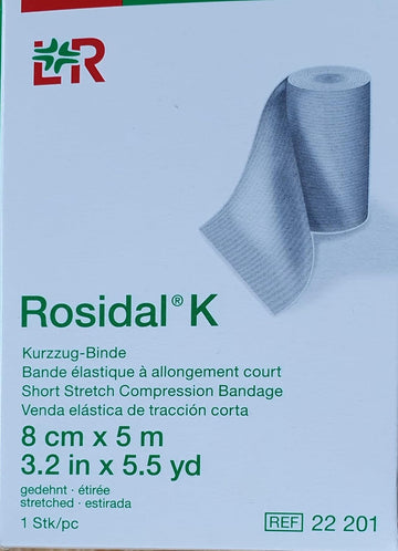 Rosidal K 8Cm X 5M Short Stretch Bandage