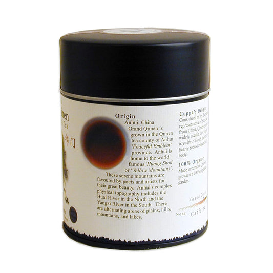 The Tao Of Tea, Grand Qimen Black Tea, Loose Leaf, Sweet , 4 Ounce Tin