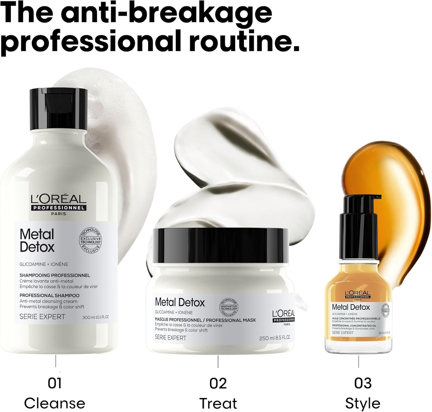 L'Oreal Professionnel Serie Expert Duo Metal Detox Shampoo 300Ml And Mask 250Ml