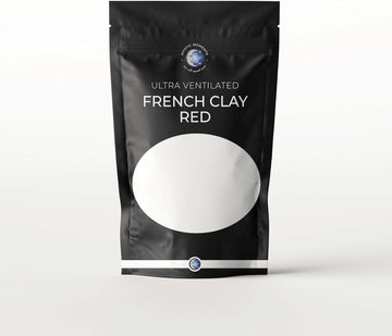 Mystic Moments | Red Ultra Ventilated French Natural Clay 500G - Pure & Natural Vegan Gmo Free