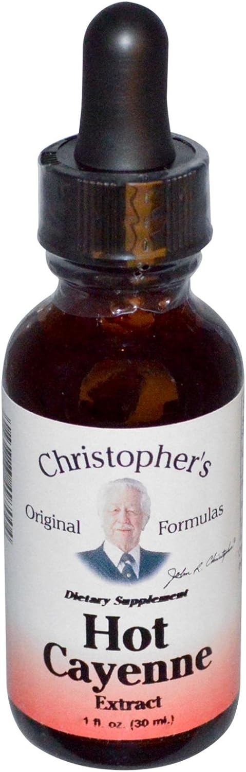 Christopher's Hot Cayenne Extract - 1 fl oz