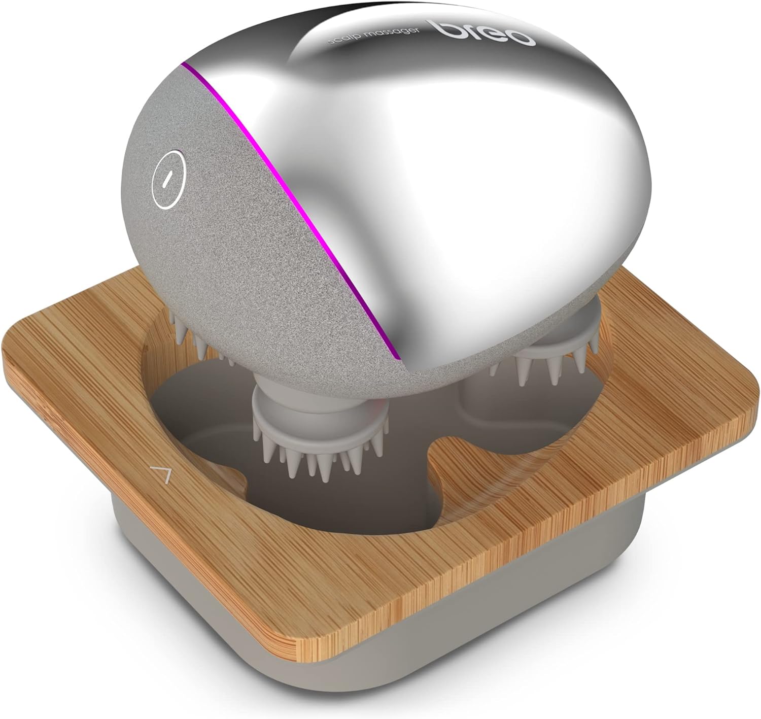 Breo Portable Mini Scalp Massager ? IPX7 Waterproof Rechargeable Head