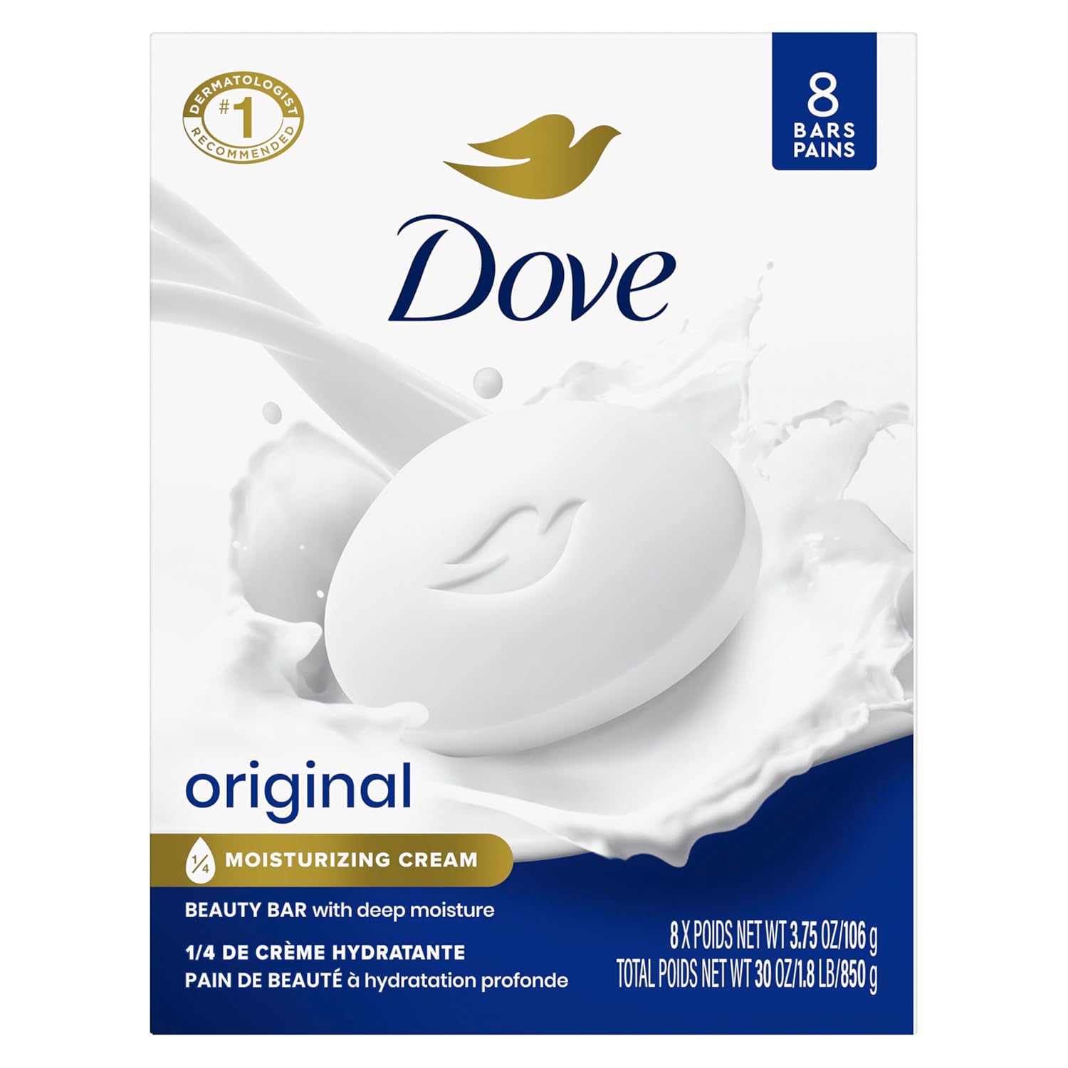 Dove Soap 48X135G/4.75Oz (48X135G/4.7Oz, Original)