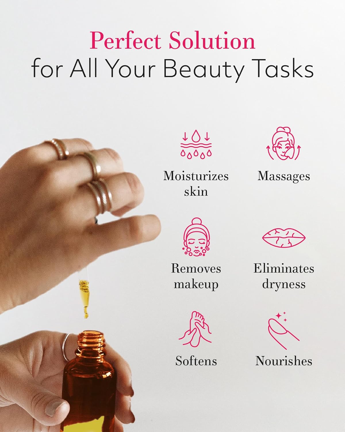 Leven Rose Jojoba Oil Bulk Wholesale Large 32 Oz For Soap, Skin, Hair And Nails : Beauty & Personal Care