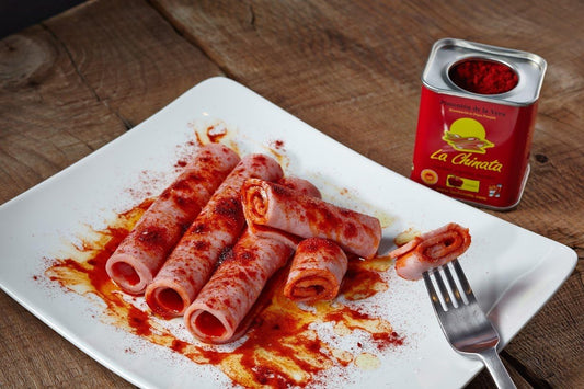 Paprika Powder Smoked Pack - 1 Tin 750G Bitter-Sweet And 1 Tin 70G Hot - La Chinata