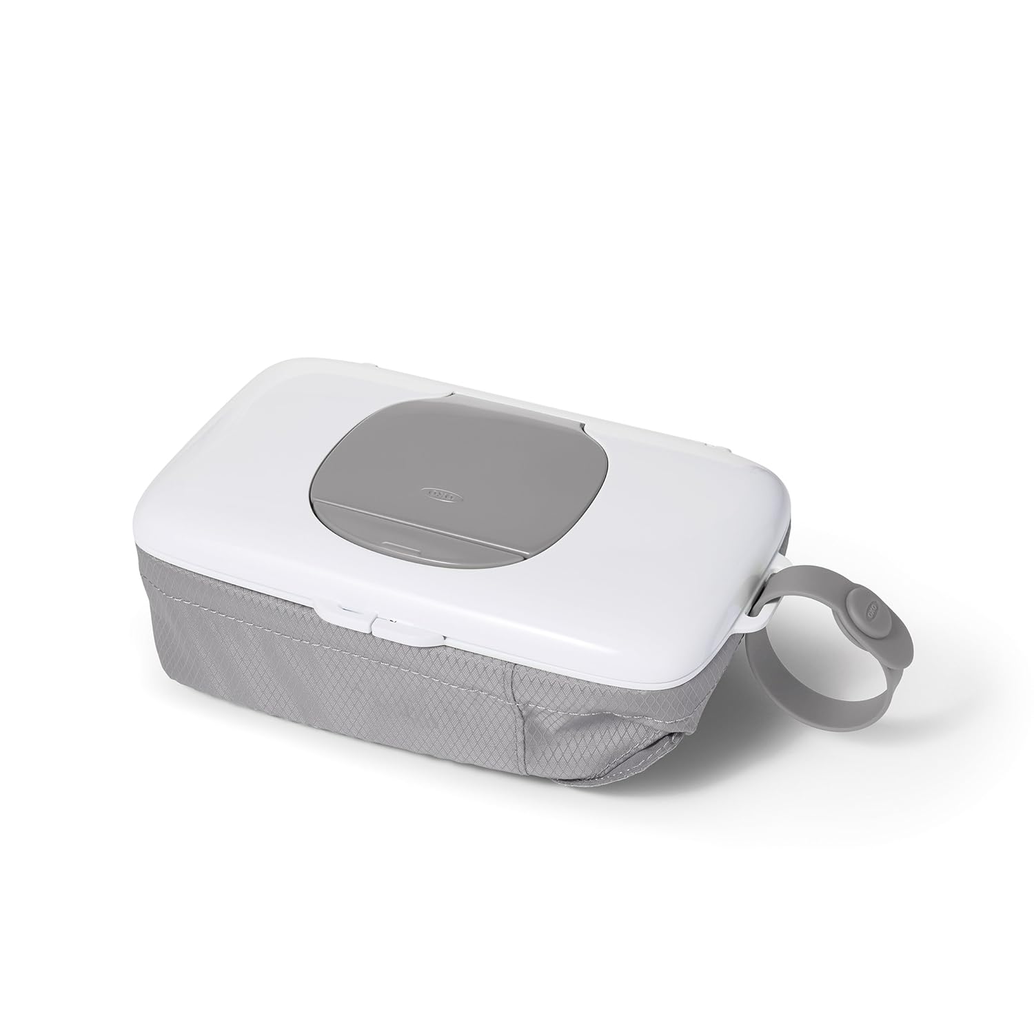 Oxo Tot On-The-Go Wipes Dispenser With Diaper Pouch, Gray