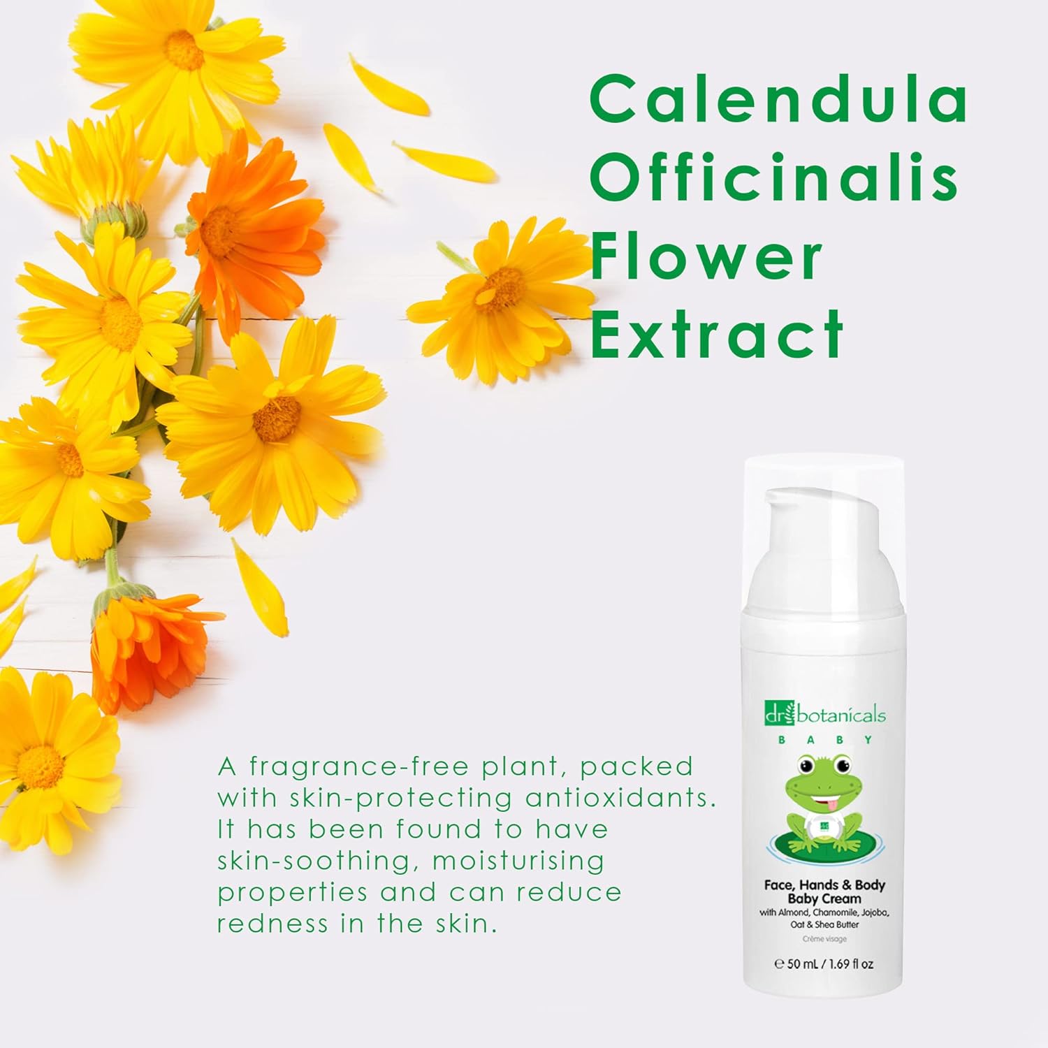 Dr Botanicals Face, Hands & Body Baby Cream | With Almond, Chamomile, Jojoba, Oat & Shea Butter | Dermatologically tested, 99.67% Natural, 100% Vegan | 50ml : Amazon.co.uk: Beauty