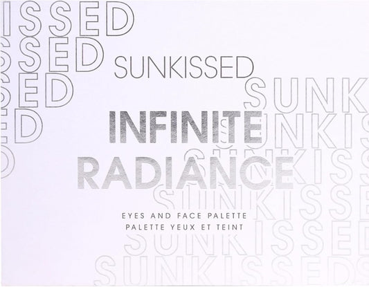 Sunkissed Infinite Radiance Eyes, Face Palette With Bronzer, Blusher, Highlighter, Powder And Eyeshadows In A Range Of Shades