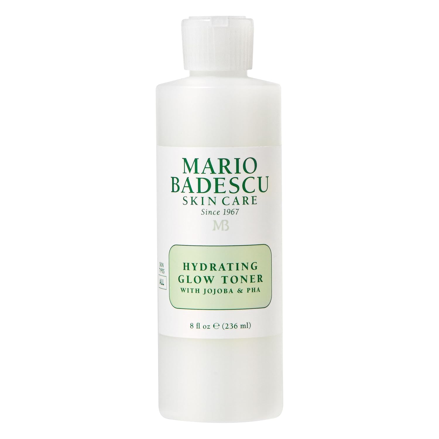 Mario Badescu Hydrating Glow Toner With Jojoba & Pha - Brightens, Rejuvenates, And Nourishes For Luminous Skin - Facial Toner And Serum Formula With Cooling Sensation