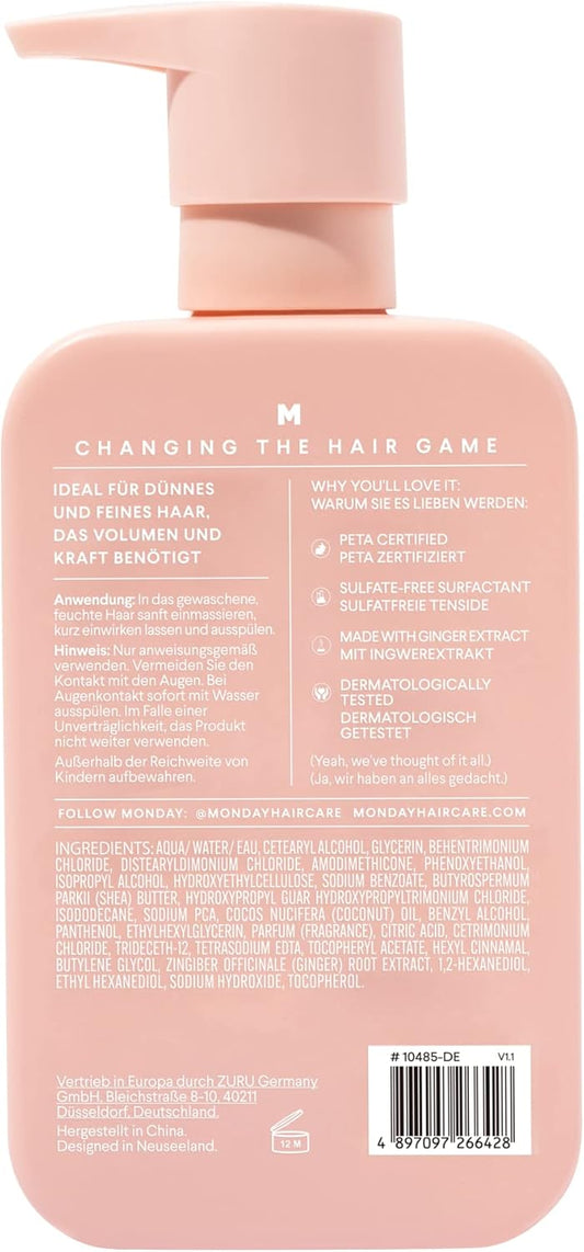 Monday Conditioner Volume Strength & Fullness 350 Ml