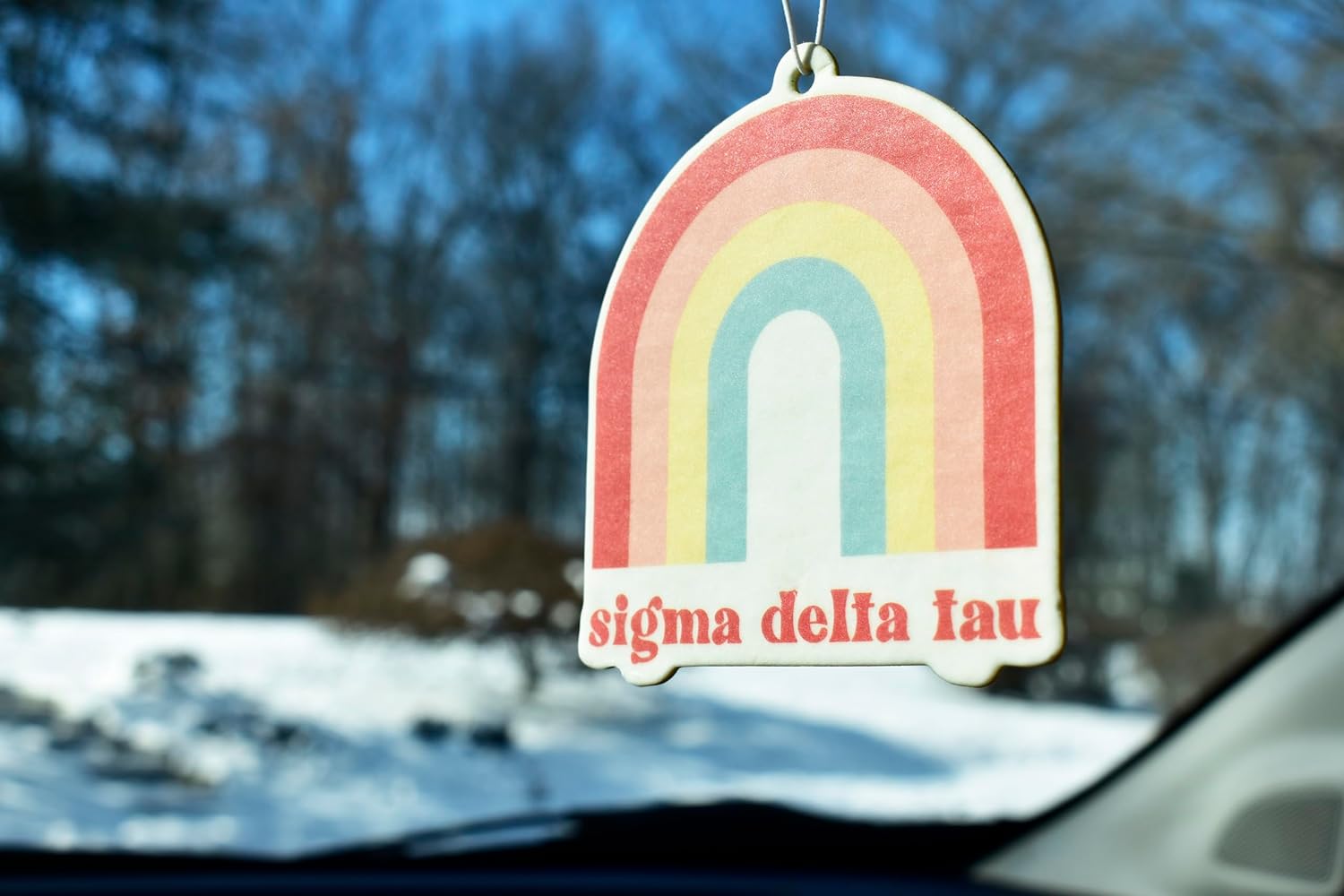 Kappa Delta - Rainbow Air Freshener - 2/Pack - Flowers & Sunshine Scent : Health & Household