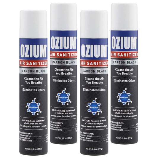 Ozium Air Sanitizer 3.5 oz Spray, Carbon Black (4) : Health & Household