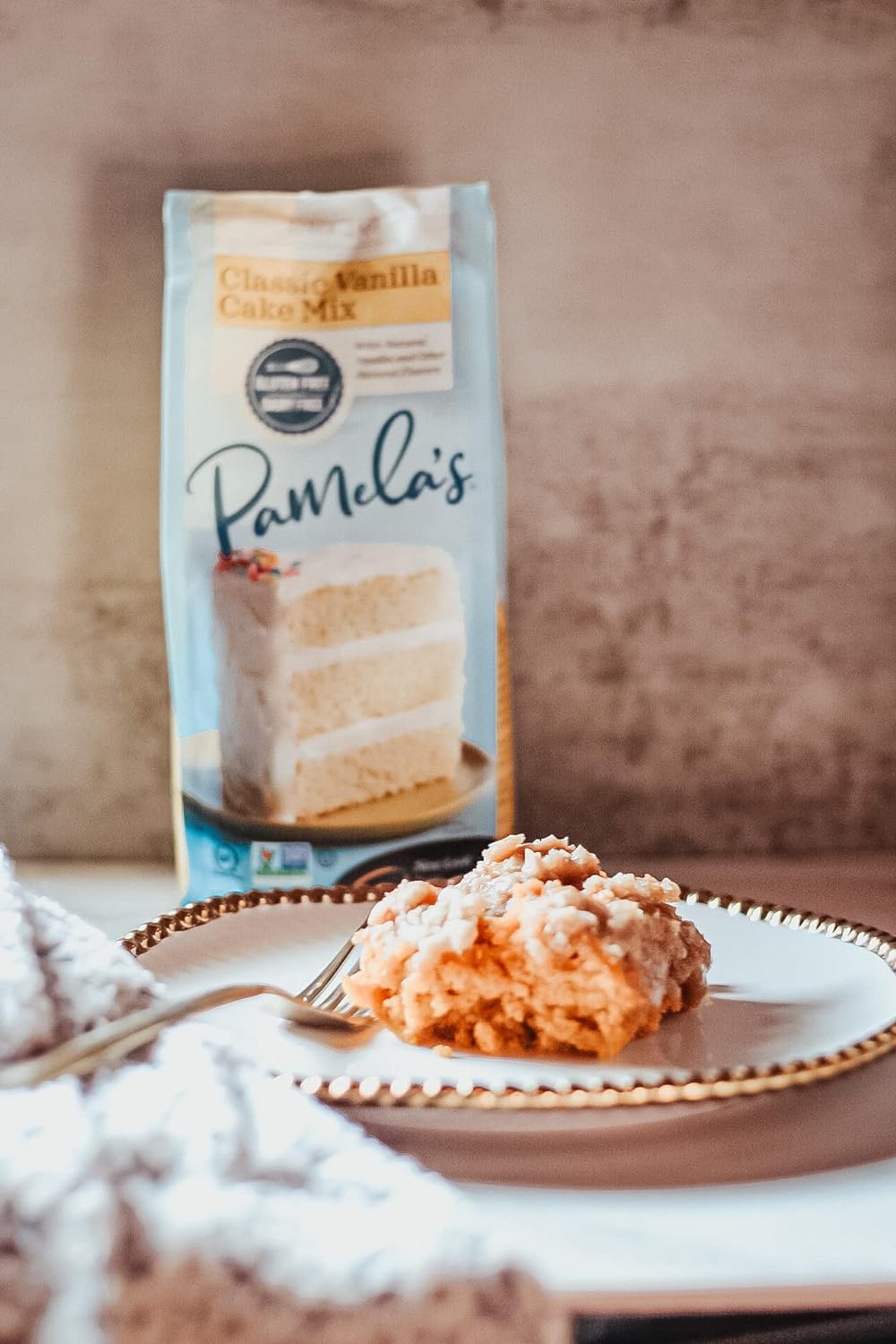 Pamela's Gluten Free Vanilla Cake Mix, Dairy Free, Kosher, 21-Ounce Bag (Pack of 6) : Pamela S Gluten Free Cake Mix : Grocery & Gourmet Food