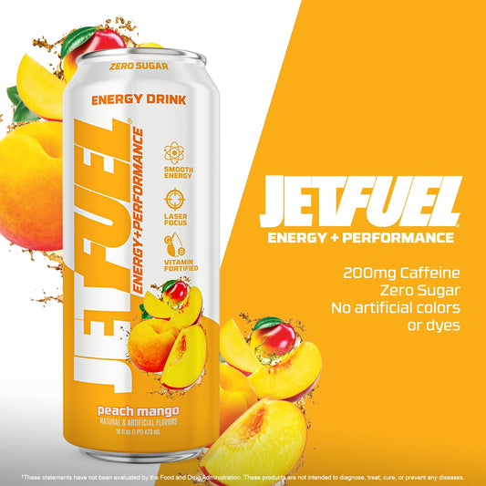 JetFuel Energy RTD (Peach Mango)