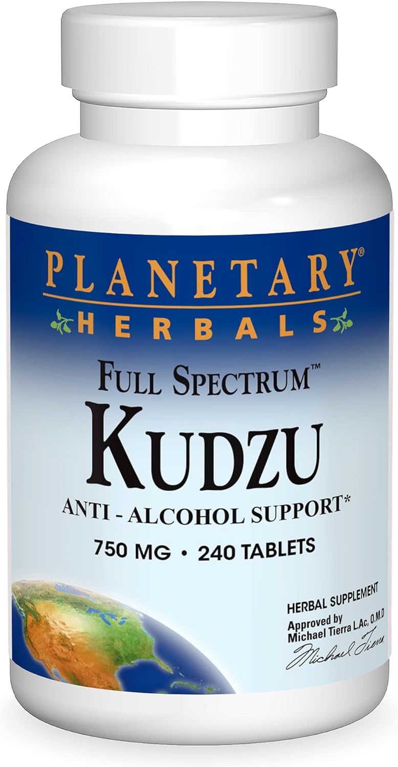 Planetary Herbals Kudzu 750mg Full Spectrum - 240 Tablets