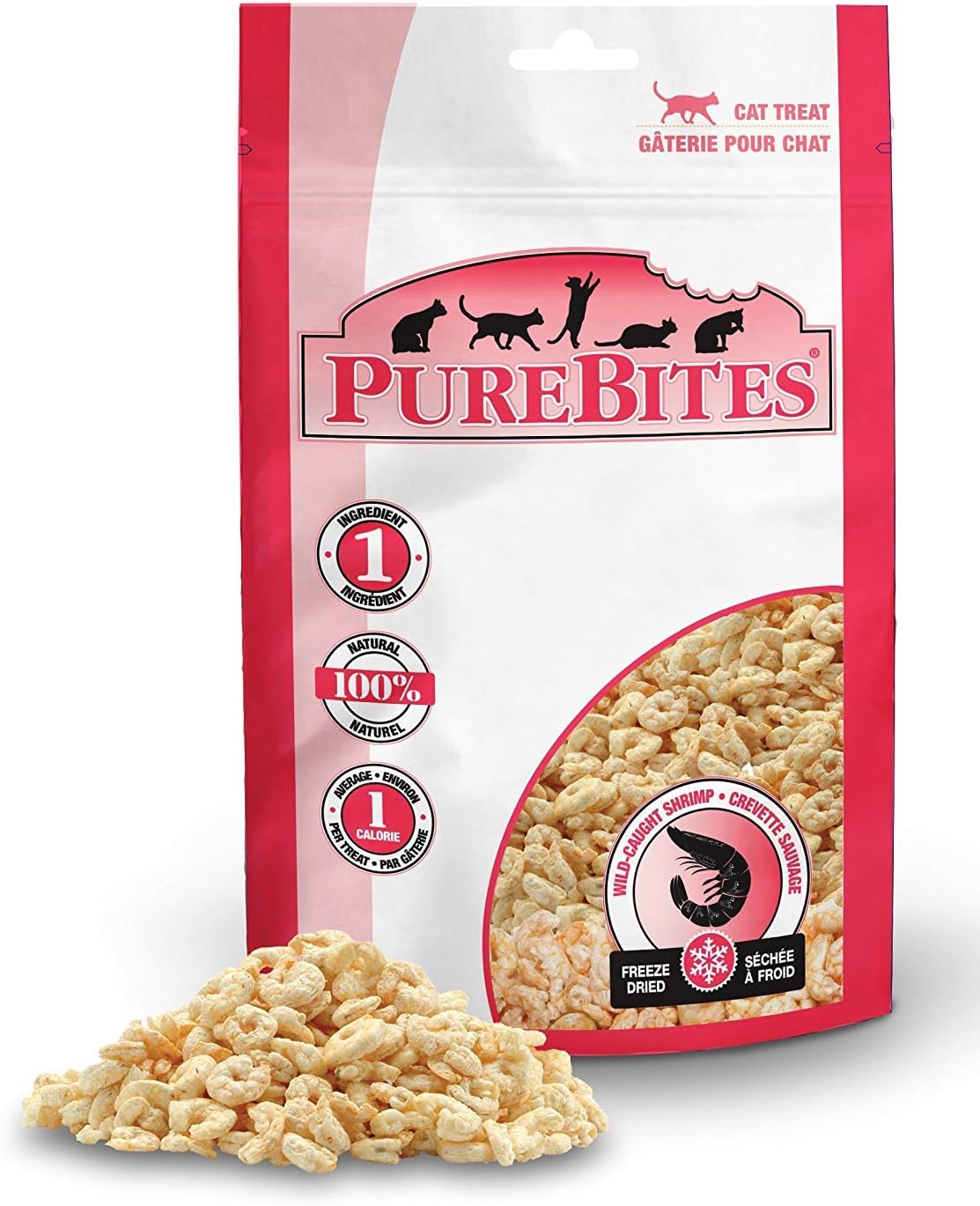 PureBites Freeze-Dried Cat Treats with Shrimp .53 oz