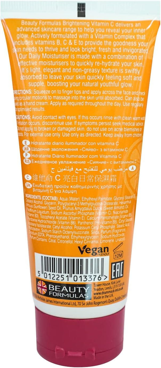 BEAUTY Formulas Vitamin C MOISTURISER
