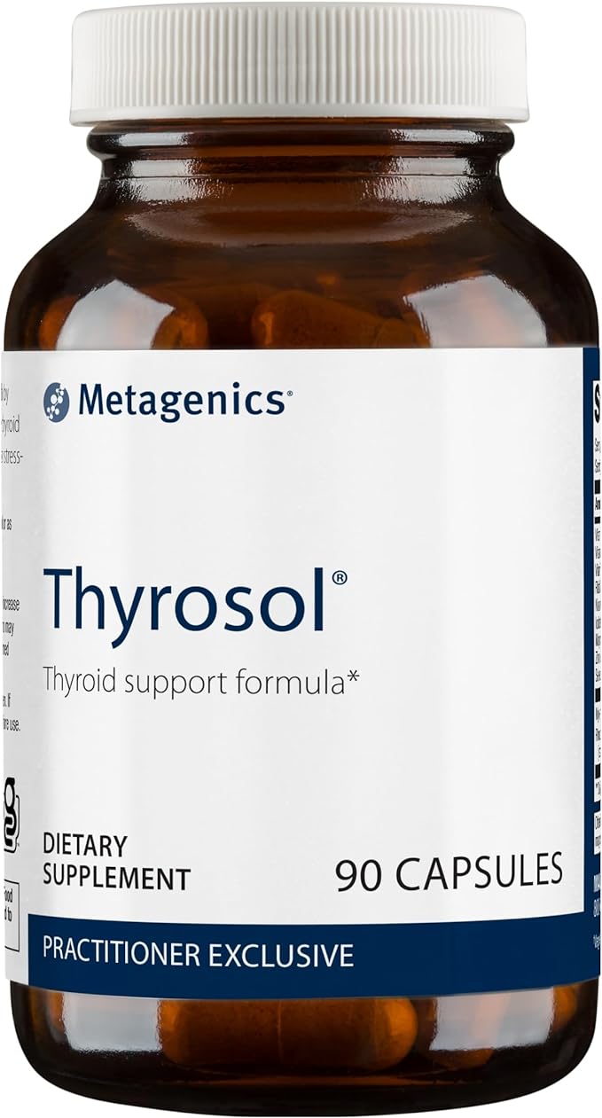 Metagenics Thyrosol - Vitamin and Mineral Supplement to Support Healthy Thyroid Function and Stress Related Fatigue - 90 Capsules