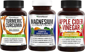 FarmHaven Magnesium + Milk Thistle + Apple Cider Vinegar