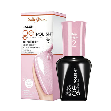 Sally Hansen Salon Pro Gel Nail Polish Lacquer, Rosey Cheeks, 0.24 Fl. Oz