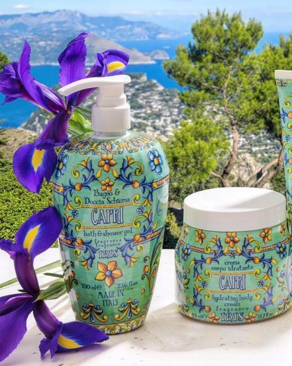 Rudy La Maioliche La Mayorca Liquid Soap Liquid Soap Iris Of Capri Iris Of Capri : Beauty & Personal Care