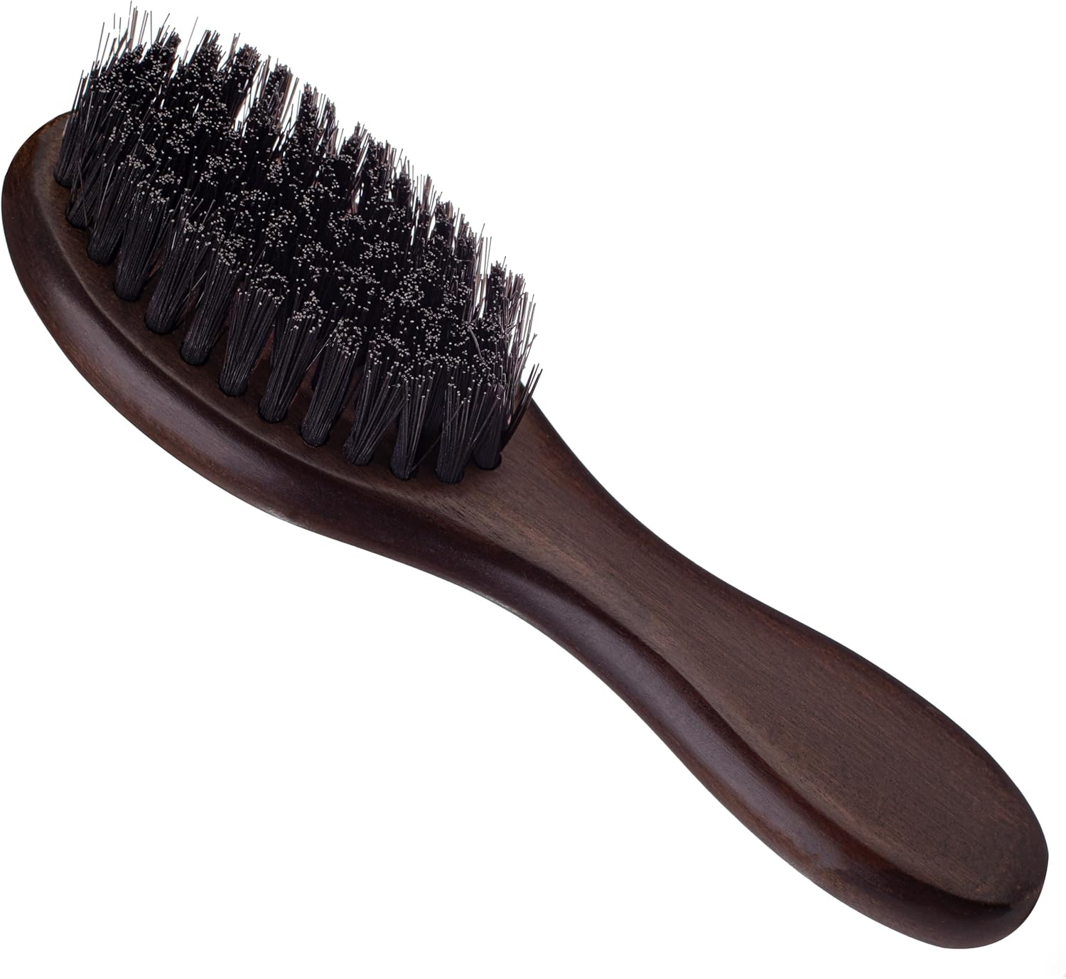 The Bluebeards Revenge, Fade Brush For Barbers And Hairdressers, Vegan Friendly Brush With Wooden Handle, For Cleaning Clippers And Removing Hair Splinters