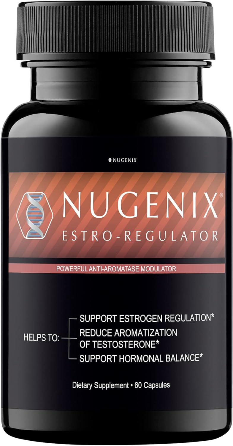 Nugenix Total-T - Free and Total Testosterone Booster for Men & Nugenix Estro-Regulator Bundle : Health & Household