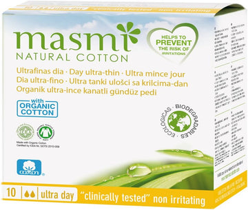 Masmi Pure Cotton Ultra-Thin Day Sanitary Towels By Masmi