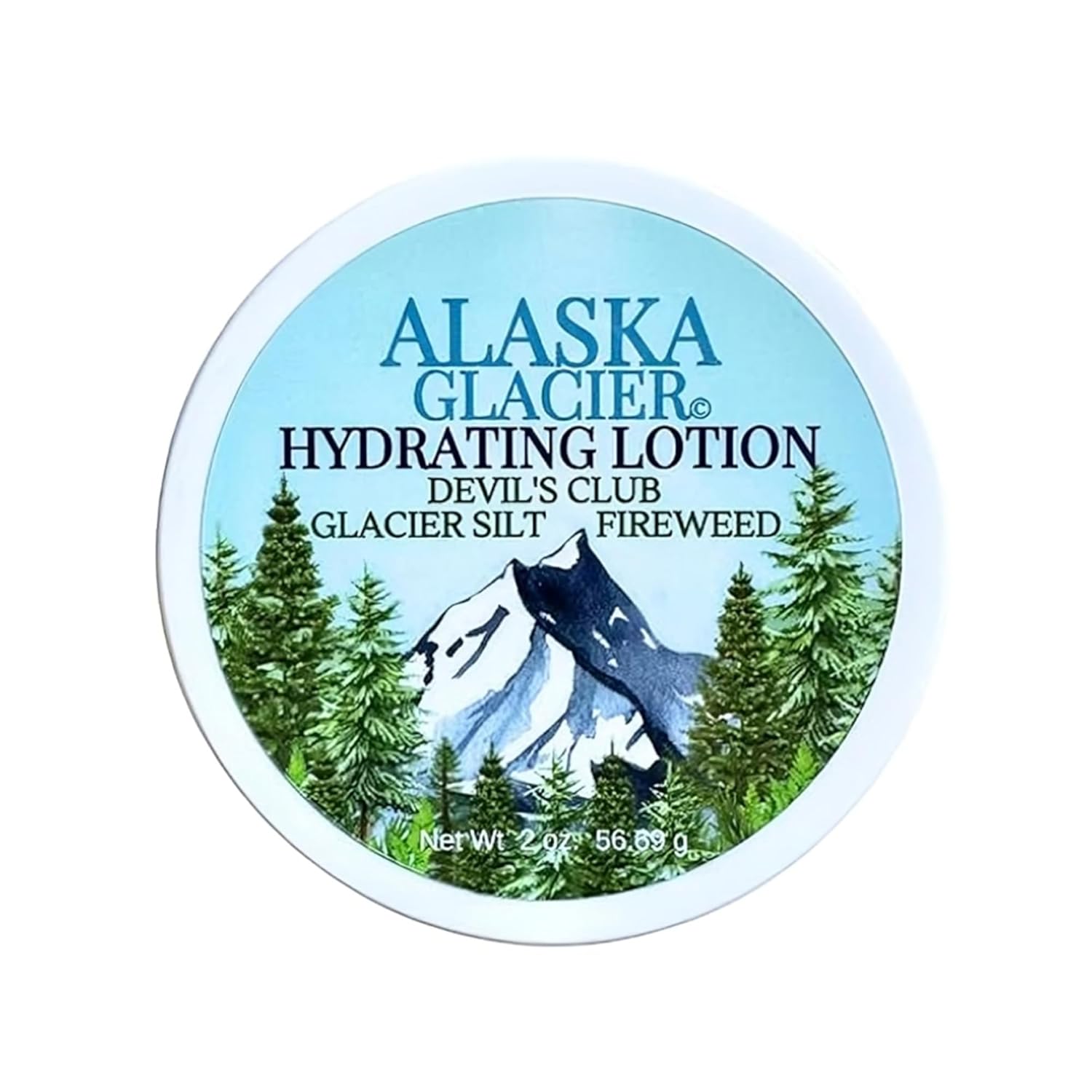 Alaska Glacier Lotion - Refreshing Full Body Lotion - Moisturizing Body Lotion With Devil'S Club & Fireweed Oils From Alaskan Rainforest - Soothing Natural Body Lotion For All Skin Types