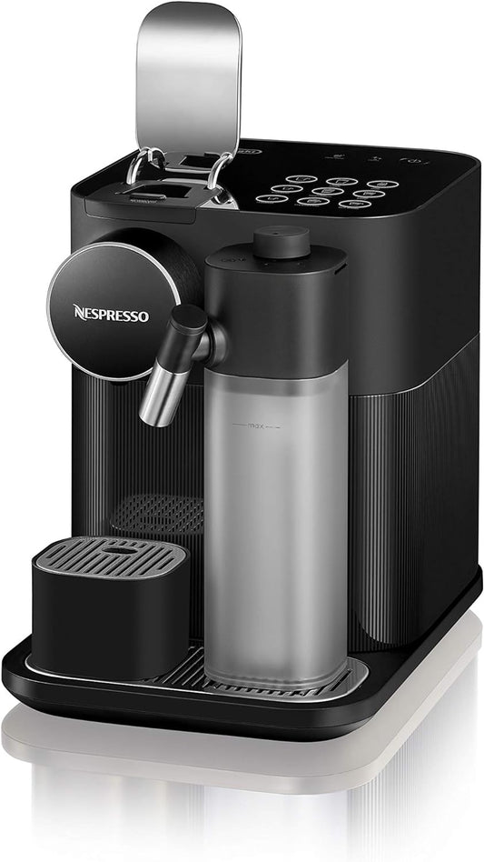 Nespresso Gran Lattissima Original Espresso Machine With Milk Frother By De'Longhi, Sophisticated Black