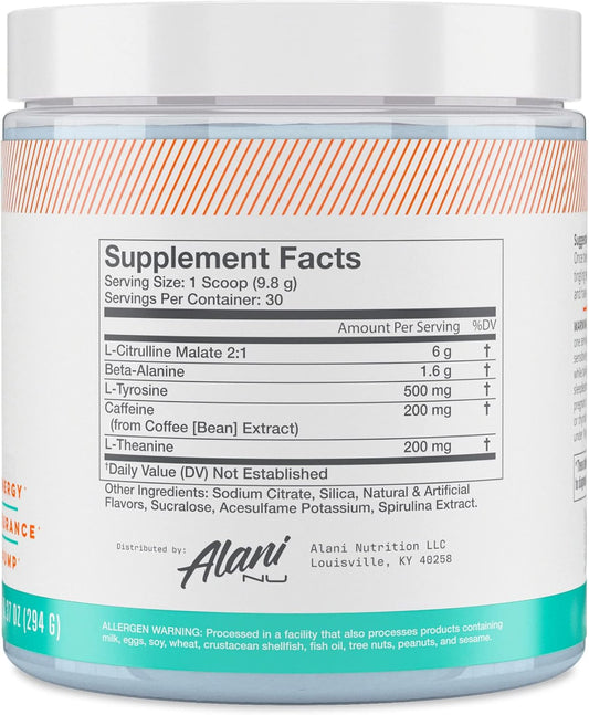 Alani Nu Pre-Workout - Island Crush (30 Servings)