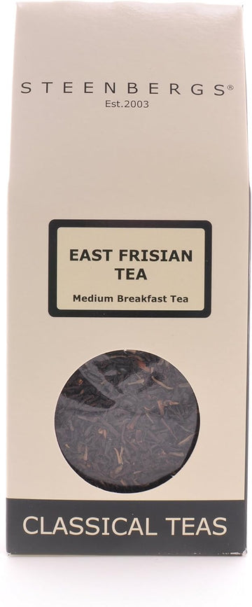 Steenbergs East Frisian Loose Leaf Tea 80G Box - Medium Breakfast Tea