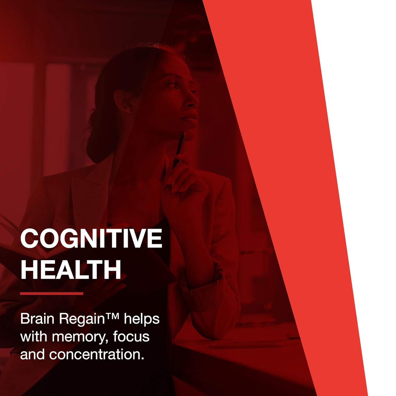 Protocol Brain Regain - Free Radical Neutralizers, Blood Vessel, Brain Support - Ginko Biloba - 90 Veg Caps : Nutritional Supplements : Health & Household
