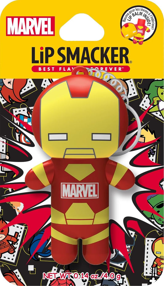 Lip Smacker Marvel, Keychain, Lip Balm For Kids - Iron Man