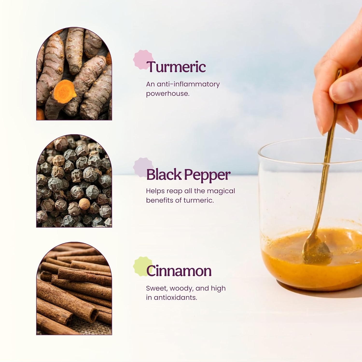 Blume Golden Milk With Turmeric And Ginger - Superfoods Golden Milk Latte Powder - Immune Boosting And Joint Support - Caffeine & Gluten Free - Vegan & Keto Friendly Turmeric Latte - 25 Serving