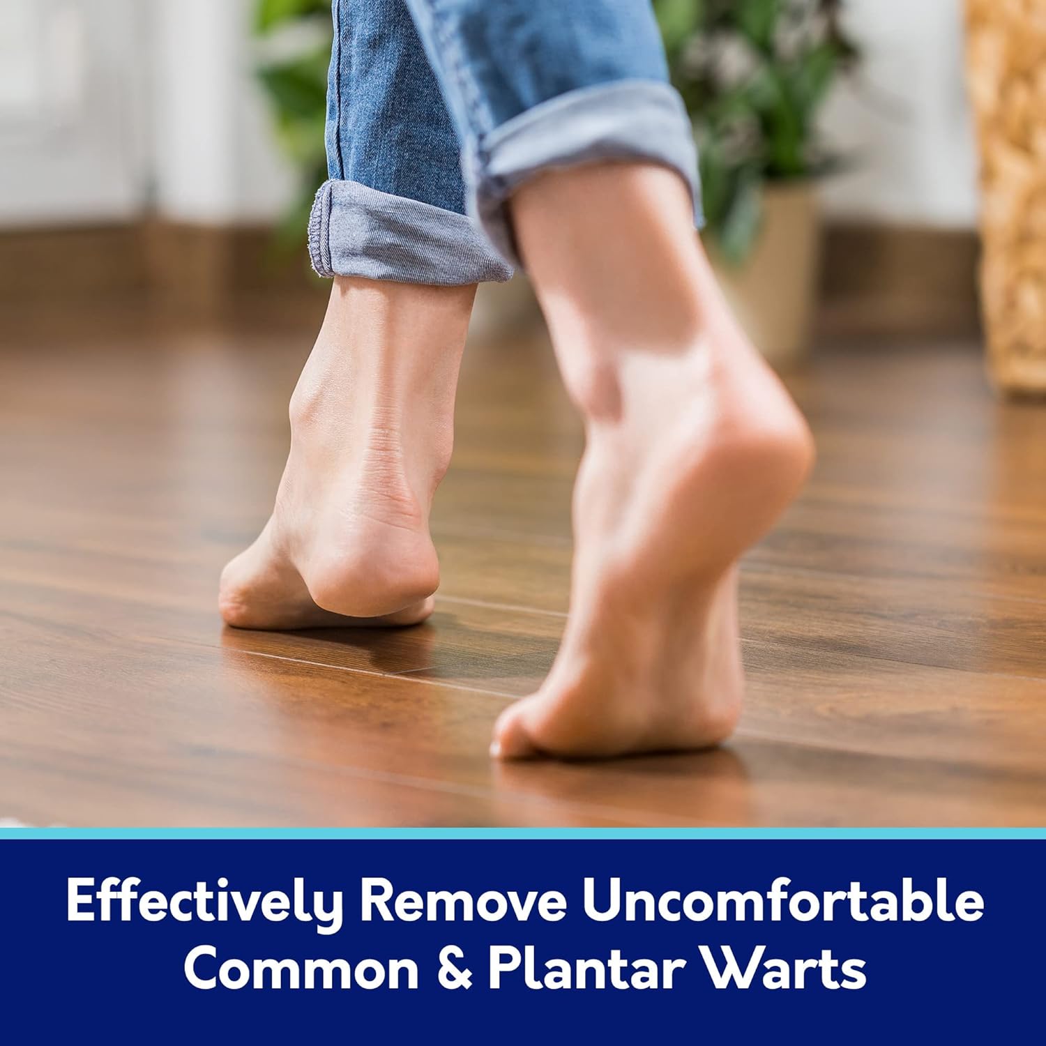 Compound W Maximum Strength One Step Plantar Wart Remover Foot Pads, 20 Count