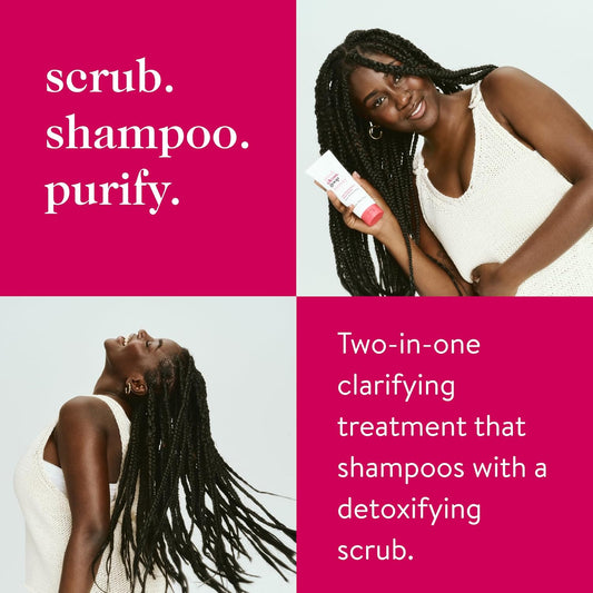 Good.Clean.Goop Beauty The Powerscrub Scalp Detox | Clarifying Shampoo To Detoxify Hair And Scalp | Salt Scrub With Vitamin E, Amino Acids & Chlorella Extract | Cruelty-Free & Vegan Shampoo | 4 Fl Oz