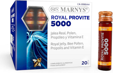 Marny'S Pure Real Jelly 3,850 Mg - Royal Provite 5000 - Maximum Energy For Special Periods - 20 Vials 415 G