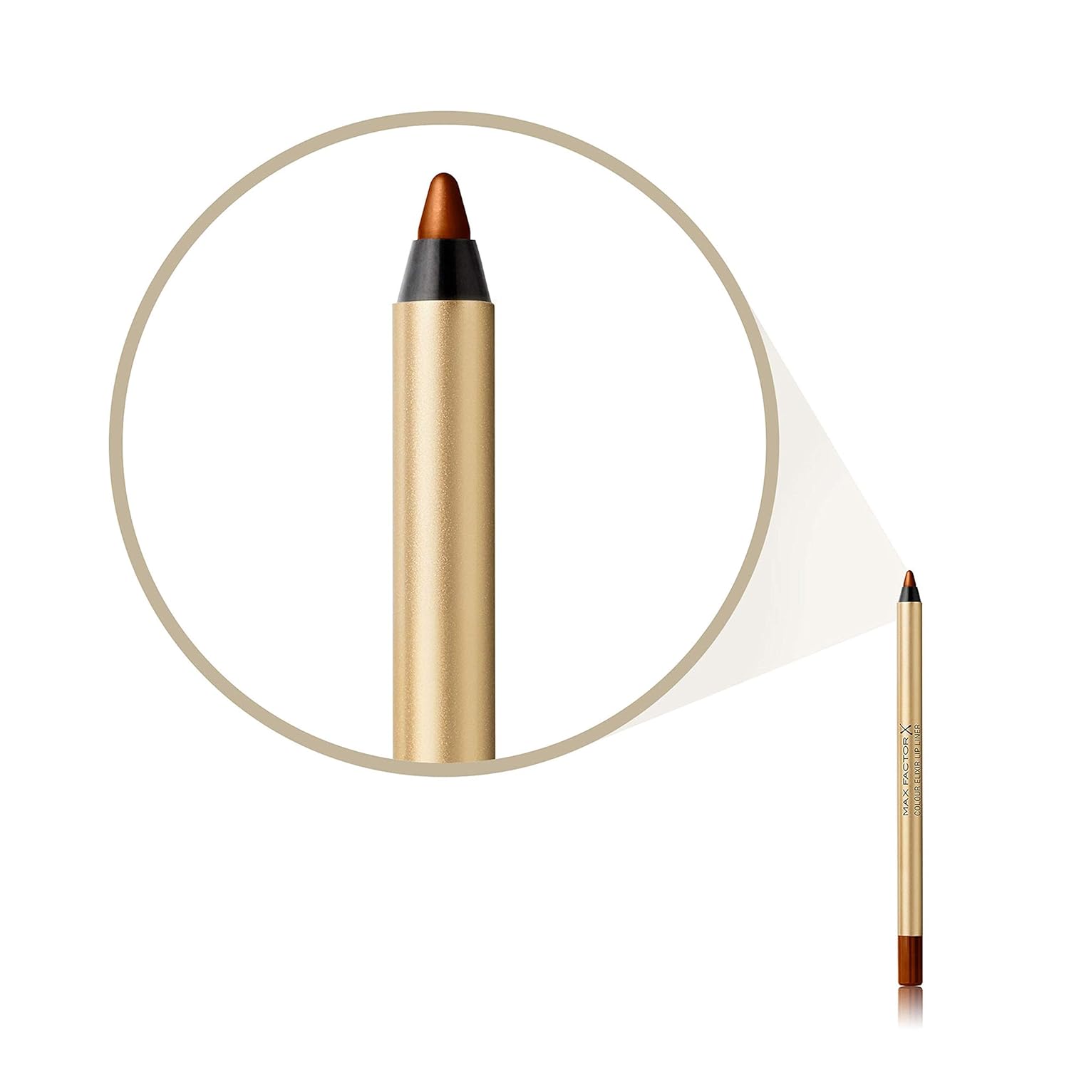 Max Factor Colour Elixir Lip Liner - 16 Brown N Bold : Beauty & Personal Care