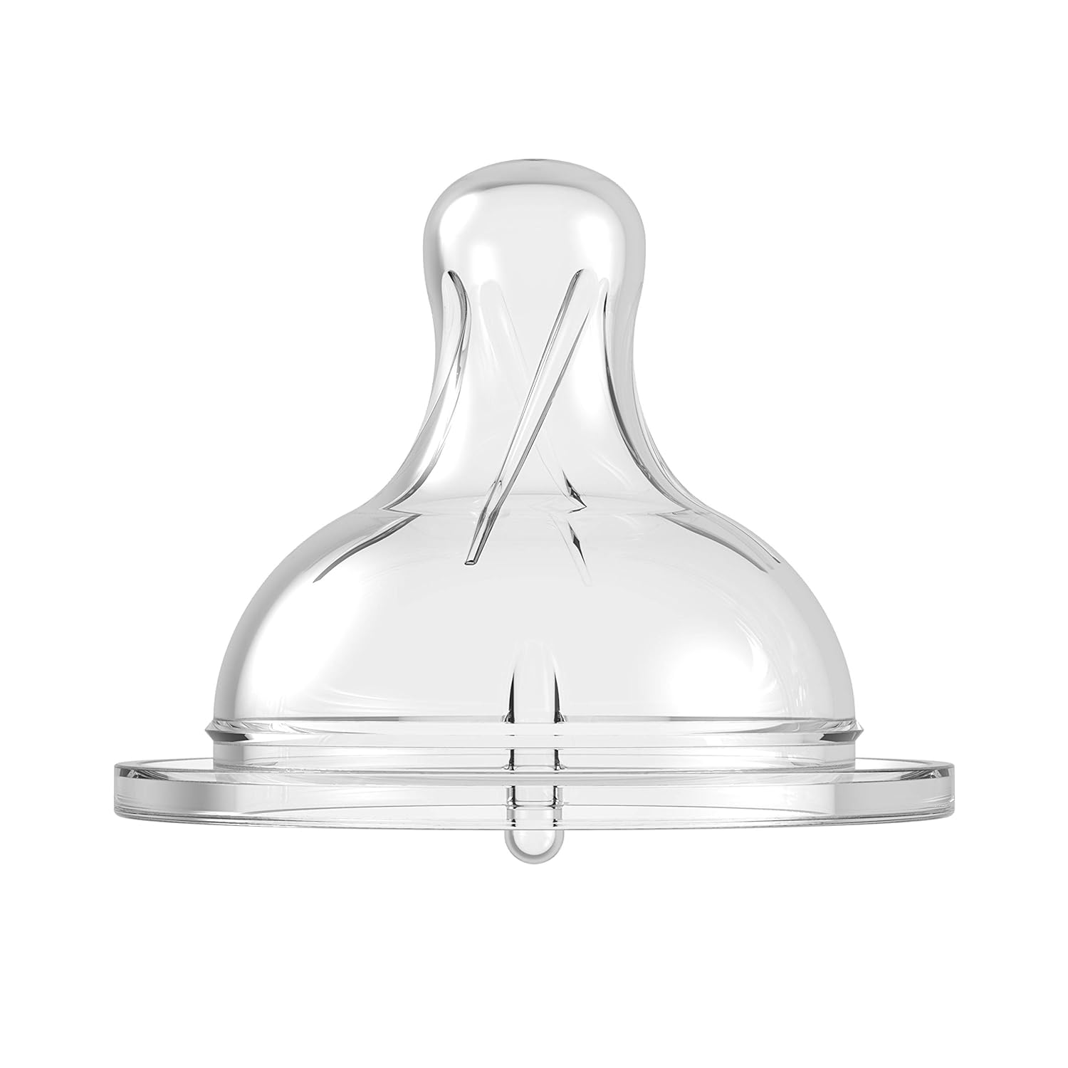 Mama Bear Wide-Neck Baby Bottle Nipple, BPA-Free, Slow Flow (Pack of 6) : Baby