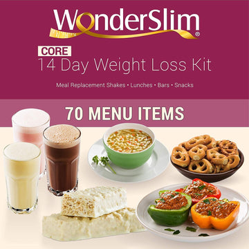 WonderSlim 2 Week Weight Loss Kit with 70 Meals & Snacks : Health & Household