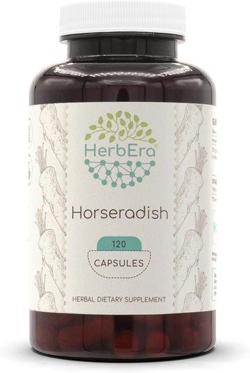 Horseradish 120 Capsules, 500 Mg, Horseradish (Armoracia Rusticana) Dried Root (120 Capsules)