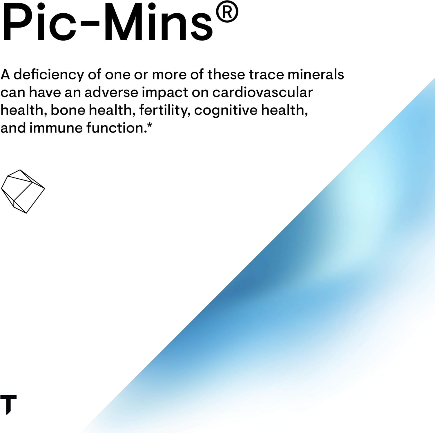 Thorne Pic-Mins - Trace Mineral Complex with 7 Essential Trace Minerals - 90 Capsules : Health & Household