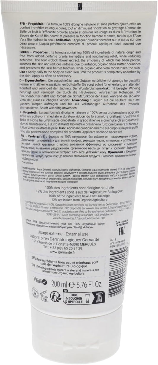 Skin Comforting Body Care By Gamarde For Women - 6.76 Oz Treatment