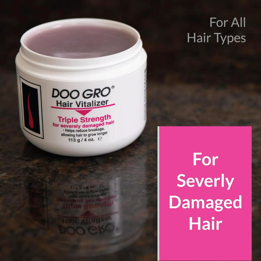 Doo Gro Medicated Vitalizer Triple Strength 4 Ounce Jar (100Ml) (3 Pack)