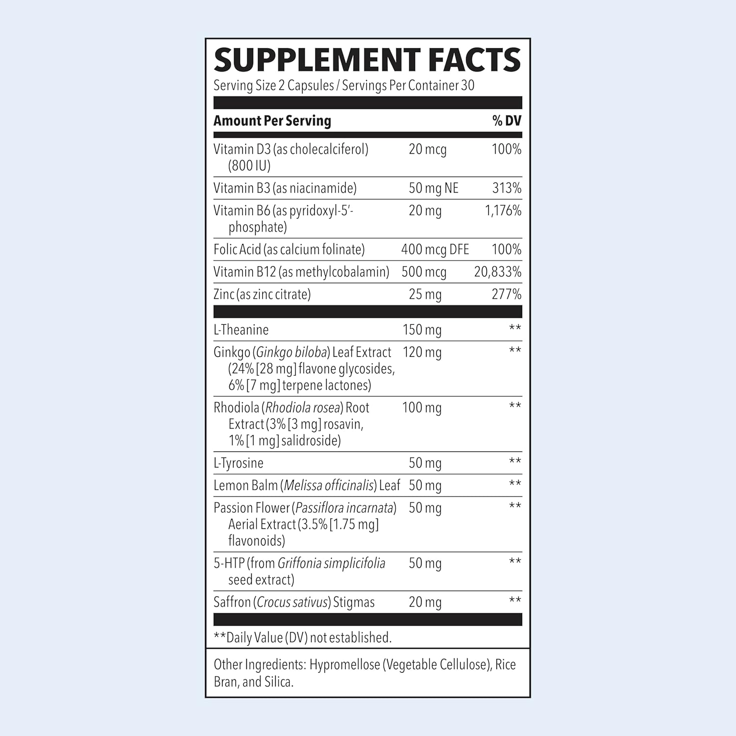 LifeSeasons Mood Stabili-T - Emotional Support - Stabilizes & Balances Mood - Evokes Calmness Relaxation & Happiness - Stress Relief + Relax Mind - Rhodiola, Ginkgo Biloba & Vitamin D3-60 Capsules : Health & Household